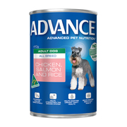 Buy Advance Adult Dog All Breed with Chicken, Selmon and Rice Cans onli