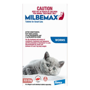 Buy Milbemax Allwormer Tablets For Small Cats 0.5 To 2 Kg
