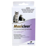 Buy Moxiclear For Kittens And Small Cats Up To 4 Kg Purple