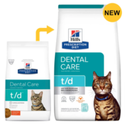 Buy Hills Prescription Diet Feline t/d Dental Care Chicken Dry