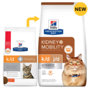 Buy Hill's Prescription Diet k/d + Mobility Feline Dry Cat Food online
