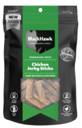 BLACK HAWK CHICKEN JERKY STICKS DOG TREATS-100G | Free Shipping
