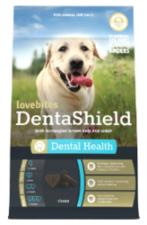 LOVEBITES DENTALSHIELD DOG CHEWS | Free Shipping