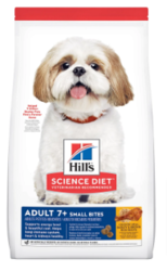 Hill's Science Diet Adult 7+ Small Bites Chicken Meal,  Barley & Brown 