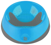 Oh Bowl For Dogs Small/Medium Cyan |Free Shipping