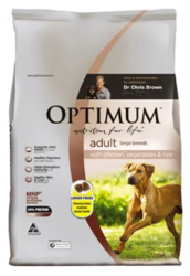 Optimum Large Breed Chicken,  Vegetables & Rice Dry Dog Food