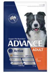 Advance Active Adult All Breed Dry Dog Food Chicken with Rice