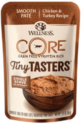  Buy Wellness CORE Tiny Tasters Chicken & Turkey Pate for Cats Online-