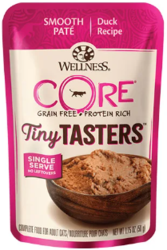 Buy Wellness CORE Tiny Tasters Duck Pate for Cats 50 gm Online