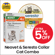 Buy Neovet and Seresto collar for cats cats combo |Free Shipping