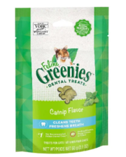 Buy GREENIES Feline Catnip Flavor Adult Dental Cat Treats Online