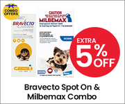 Buy Bravecto spot on & Milbemax for dogs Combo |Free Shipping