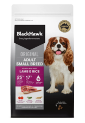 Buy Black Hawk Lamb And Rice Small Breed Adult Dry Dog Food Online