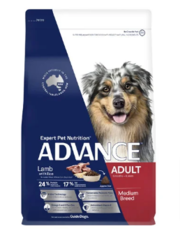 Buy Advance Adult Medium Breed Lamb with Rice Dry Dog Food Online