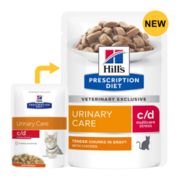 Buy Hill's Prescription Diet c/d with Chicken Cat Wet Pouch Online