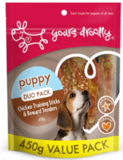 Buy Yours Droolly Puppy Duo Pack Dog Treats |Free Shipping