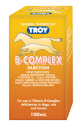 Buy Troy Vitamin B complex Injection for Dogs,  Cats and Horses 