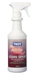 Buy Troy Iodin Spray skin and wound dressing for dogs |Free Shipping