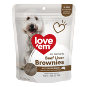  Buy Love Em Beef Liver Brownies Treats for Dogs Online-VetSupply