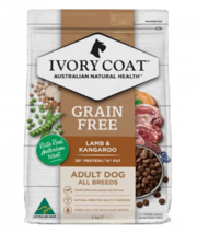 Buy Ivory Coat Dog Adult Grain Free Lamb and Kangaroo Online