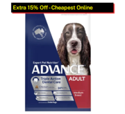 Buy Advance Triple Action Dental Care Medium Breed Chicken With Rice