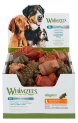 Buy Whimzees Alligator All‐Natural Daily Dental Chew for Dogs | VetSup