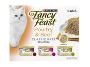 Buy Fancy Feast Cat Adult Variety Pack Poultry and Beef Pate Online