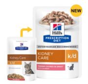 Buy Hill's Prescription Diet k/d Kidney Care Salmon Cat Wet Pouch