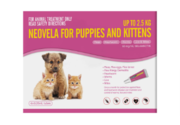 Neovela Flea And Worming For Puppies and Kittens Upto 2.5 Kg Pink Pack