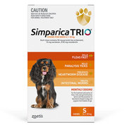 Simparica Trio For Small dogs 5.1-10KG (Orange) | VetSupply