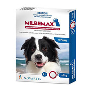 Buy Milbemax Allwormer Tablets For Large Dogs 5 To 25Kg | VetSupply