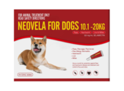 Buy Neovela (Selamectin) Flea and Worming For Dogs 10 - 20 Kg Red