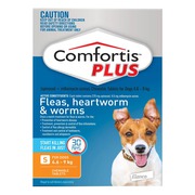 Buy Comfortis Plus For Small Dogs 4.6-9kg (Orange) 6 Chews Online