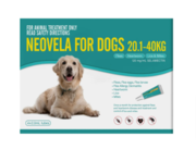 Buy Neovela (Selamectin) Flea and Worming For Dogs 20 - 40 Kg Aqua