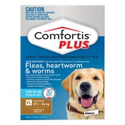 Buy Comfortis Plus For XLarge Dogs 27.1-54kg (Brown) 6 Chews Online