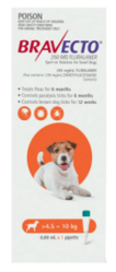 Bravecto Spot On For Small Dogs Orange | Dog Supplies | VetSupply