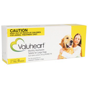 Buy Valuheart Heartworm Tablets For Large Dogs 21 To 40Kg (Gold)