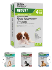 Buy Neovet Flea and Worming Treatment for Dogs | Free Shipping*