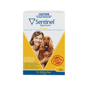 Buy Sentinel Spectrum Tasty Chews For Medium Dogs 11 To 22Kg (Yellow)