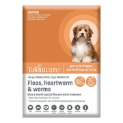 Buy Talentcare Spot On Dog Flea & Worm Treatment Online