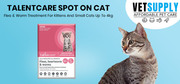 Buy Talentcare Spot On Cat Flea & Worm Treatment for Kittens and Small
