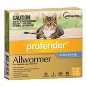Profender Allwormer for Cats: Buy Profender Online |VetSupply