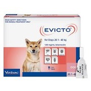 Buy Evicto Spot-on (Selamectin) FOR LARGE DOGS 20-40KG (PINK) 4 Pack O
