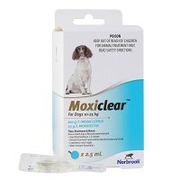 Buy Moxiclear for Medium Dogs 10-25 kg (Teal) 3 Pack Online