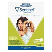 Buy Sentinel Spectrum Tasty Chews For Small Dogs 4 To 11Kg (Green) 3 C