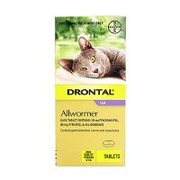 Buy Drontal Wormers For Small Cats 4Kg 2 Tablet Online