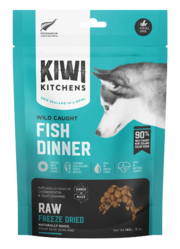 Kiwi Kitchens Fish Dinner Freeze-Dried Dog Food | VetSupply