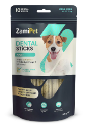 ZamiPet Dental Sticks Adult Dog Treats