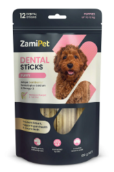 ZamiPet Dental Sticks Puppy Dog Treats