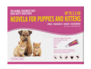 Buy Neovela (Selamectin) Flea and Worming For Puppies and Kittens Upto